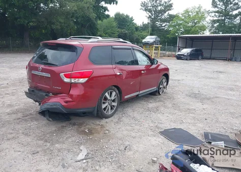 2014 Nissan Pathfinder Platinum z USA, uszkodzony, nr VIN 5N1AR2MN0EC680754